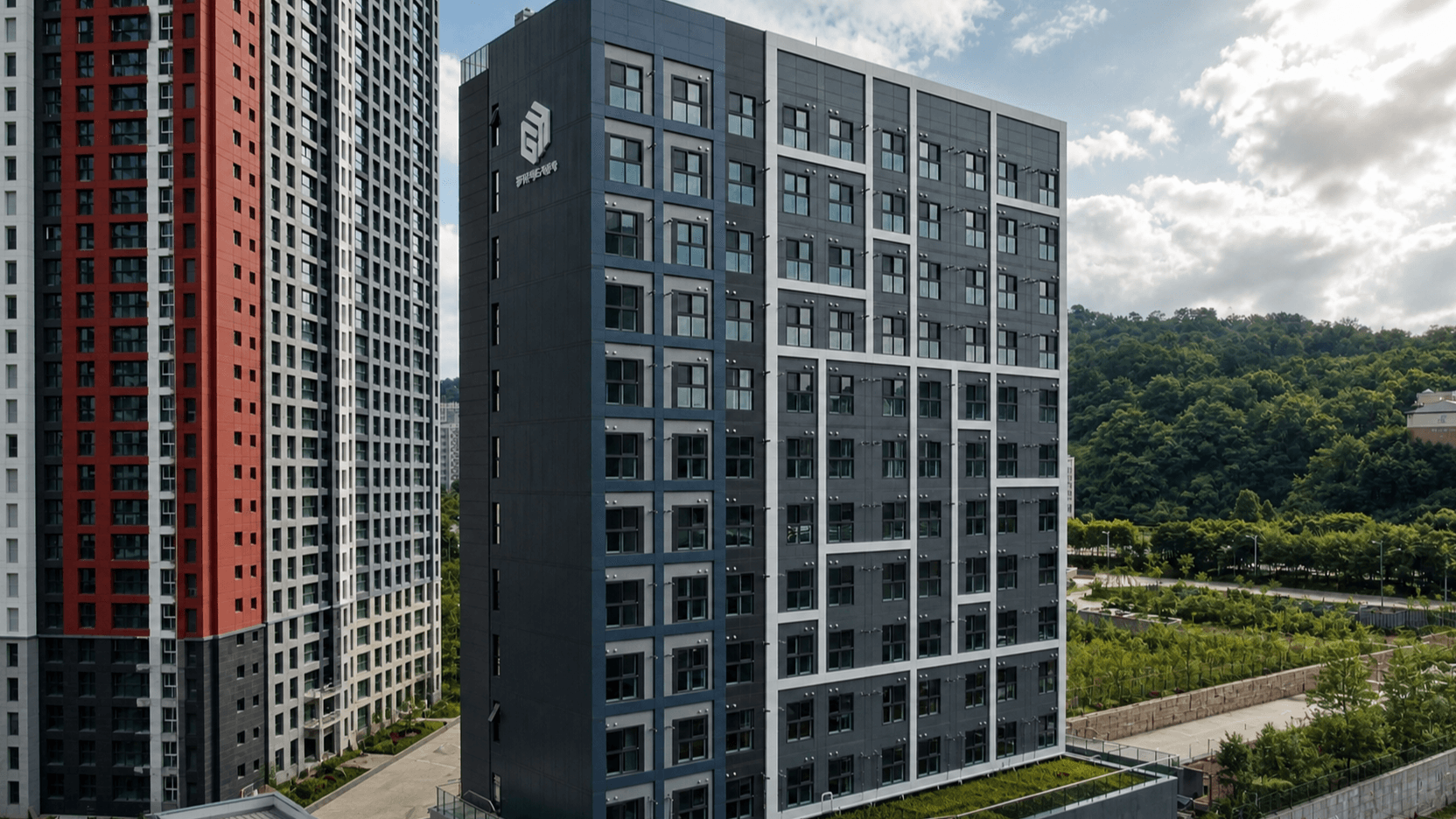 용인영덕 경기행복주택 중고층 모듈러주택 실증 — 오르디온 모듈러 건축 시공 실적