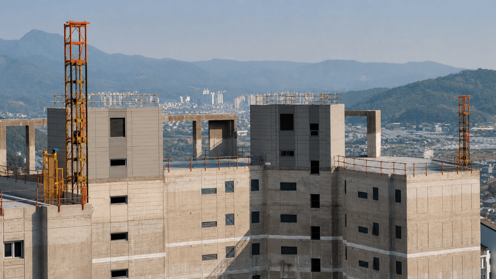 더샵 오포 센트럴포레 옥탑모듈러 — 오르디온 모듈러 건축 시공 실적